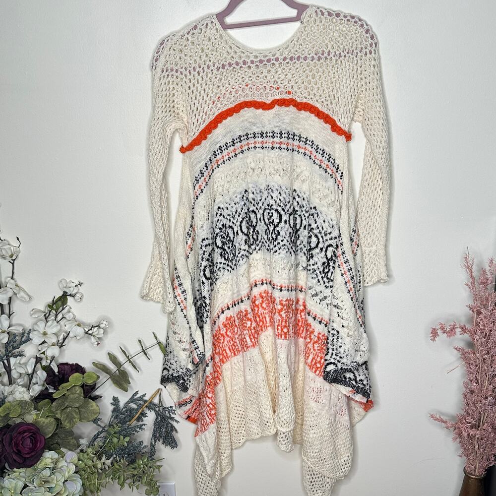 ANTHROPOLOGIE Sleeping On Snow Risen Sun Sweater Tunic {3A51} - Picture 7 of 9